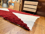 Handmade Red and White Rug | Artisans in Guatemala